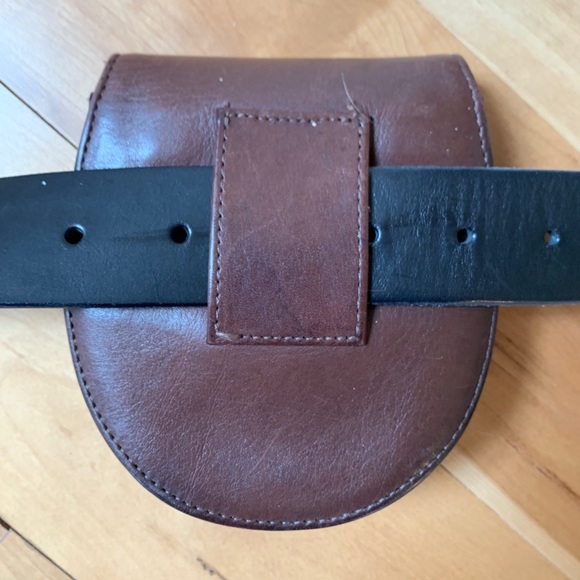 RARE VINTAGE COACH Horseshoe Belt Bag LEATHER - Picture 5 of 5
